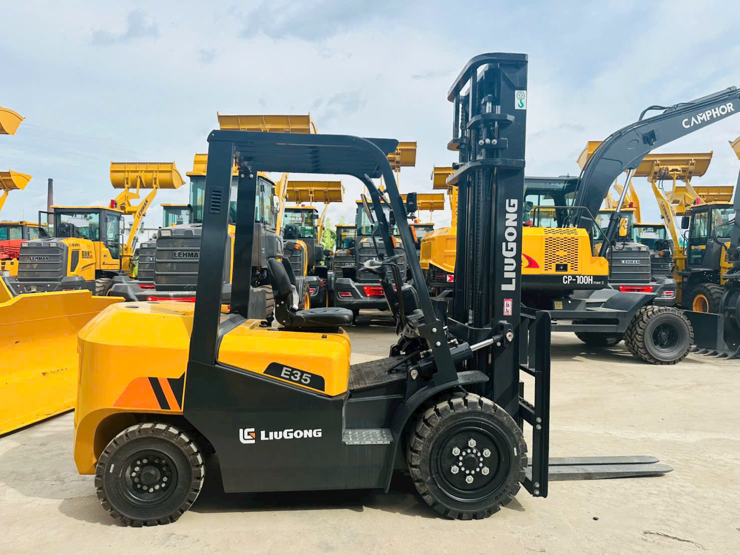 Xe nâng dầu LiuGong 3.5 tấn